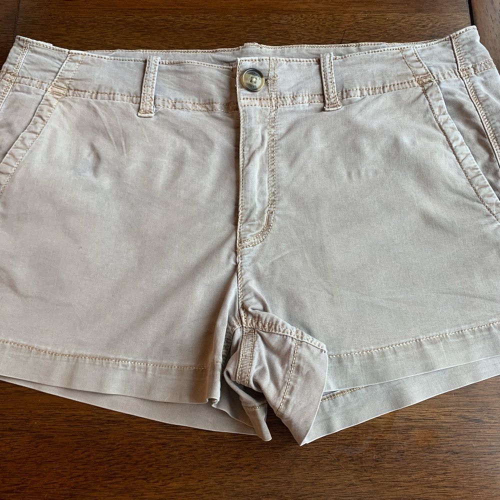 American Eagle Outfitters Tan Cargo Shorts